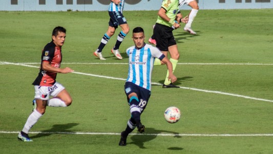 El sabalero perdió ante Racing 2 a 1 en Avellaneda