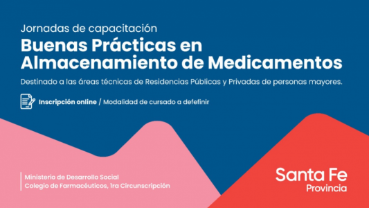 Abren la inscripción para la capacitación online en buenas prácticas sobre el uso de medicamentos