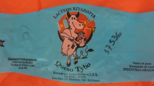 Alerta alimentaria de ASSAL sobre el producto “Queso Tybo marca Lácteos Rivadavia”