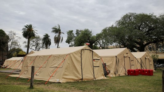 Operativo Covid: instalarán una rampa para comunicar al Cullen con el Hospital de Campaña