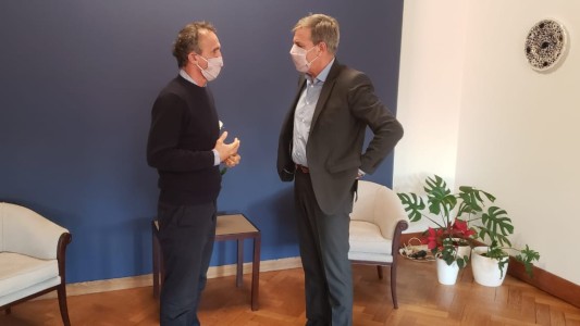 Jatón se reunió con Katopodis: "hay un compromiso ampliar la planta de agua potable"