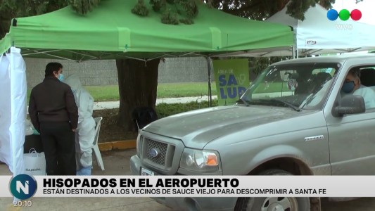 ¿Cómo funciona el Centro de hisopados de Sauce Viejo?