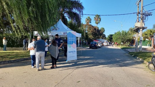 Destacan la fluidez del operativo de vacunación en Santo Tomé