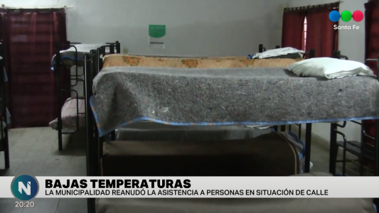 Esta semana habilitarán el parador nocturno para personas en situación de calle