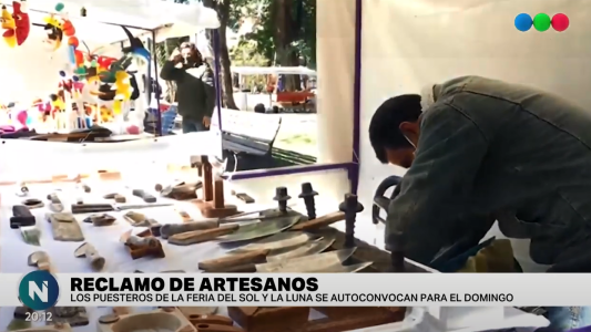 Artesanos, emprendedores y feriantes reclamarán este domingo volver a trabajar