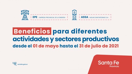 Habrá beneficios para el pago de los servicios de EPE y ASSA para sectores comerciales y productivos