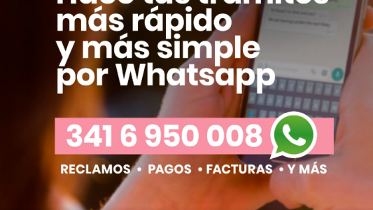 Aguas Santafesinas suspende la atención presencial a usuarios