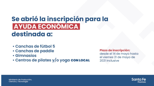 Hasta mañana se pueden inscribir para recibir la asistencia económica los sectores afectados por la pandemia