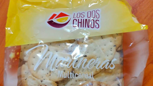 Assal estableció un alerta alimentaria sobre el producto “Galletitas Marineras Multicereal marca Los Dos Chinos”