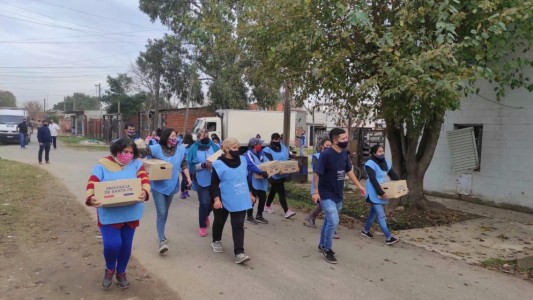 Se entregaron más de 25 mil módulos alimentarios en Santa Fe y Rosario