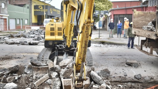 Comenzaron los trabajos para la transformación de calle Beruti