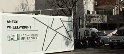 En Rosario, refuerzan las guardias de los sanatorios con contenedores externos