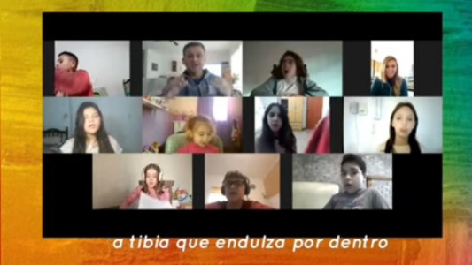 "El abrazo" del Instituto Coral hacia el personal de salud