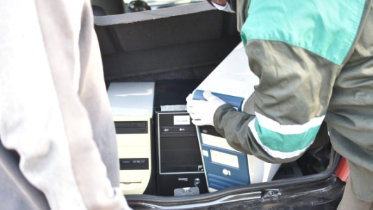 Continúa la campaña de recolección de residuos eléctricos y electrónicos