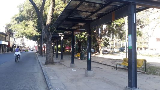 Por el paro de UTA, se cumple el quinto día consecutivo sin colectivos en Santa fe