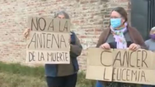 Negativa de vecinos de B° Transporte a la instalación de una antena