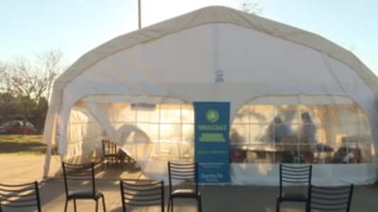 La unidad de testeos de Barrio Acería se trasladó a Villa Hipódromo