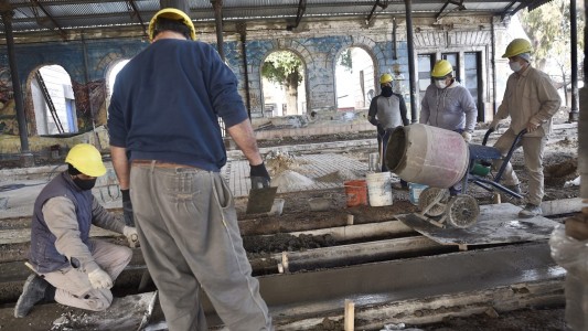 La puesta en valor de la Estación Mitre presenta un avance del 50%