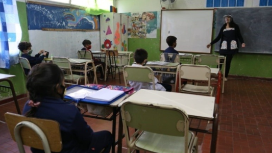 Retornaron hoy las clases presenciales en todos los niveles
