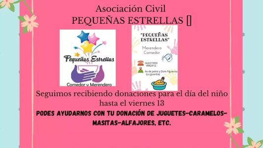 Asisten a cientos de personas e iniciaron una colecta para el Día de las Infancias