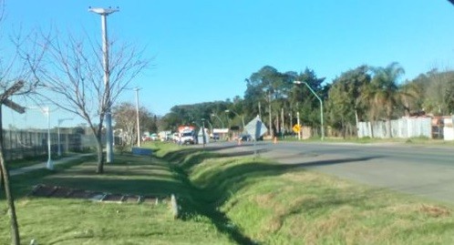 Falleció un joven motociclista tras un accidente en Ruta 11 a la altura de Sauce Viejo
