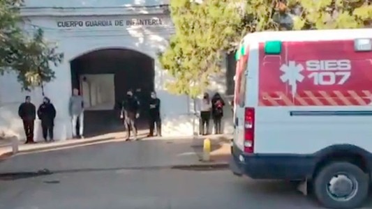 Los agentes heridos en la URI están "con pronóstico reservado, pero estables"