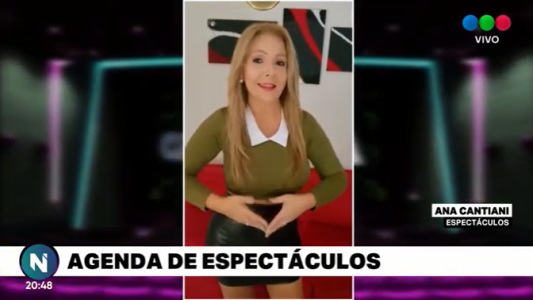 La agenda de espectáculos de la mano de Ana Cantiani