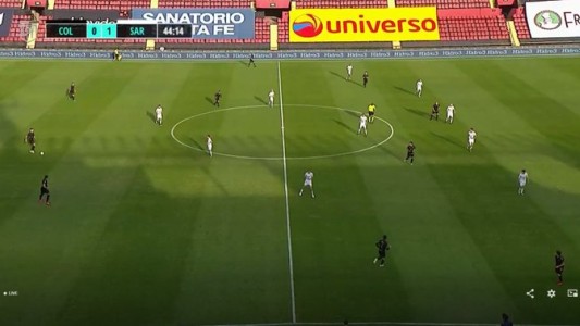 Al término de la primera parte, Colón pierde ante Sarmiento