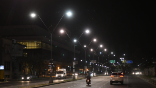 Se repararon más de 270 luminarias desde Alem hasta el rulo de Cilsa