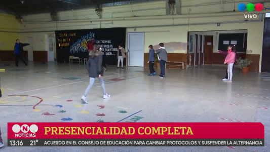 Desde este lunes vuelve la presencialidad plena en las escuelas santafesinas