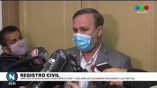Se extiende el horario de atención en el Registro Civil
