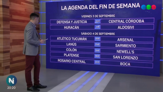 Toda la información deportiva para este sábado 4 de septiembre