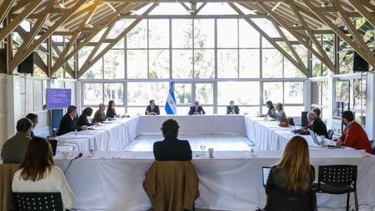 El Presidente recibió al comité de expertos y les agradeció "la ayuda y su esfuerzo"