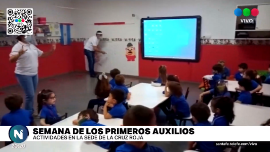 Por la Semana de los Primeros Auxilios, realizarán diversas actividades desde la Cruz Roja