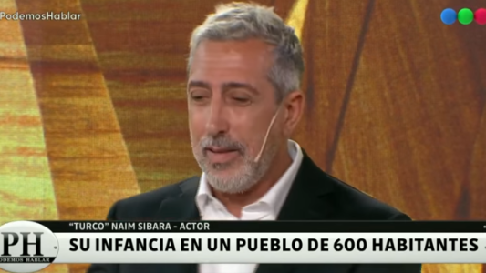 En PH: El “Turco” Naím Sibara habló de su infancia y se emocionó hasta las lágrimas