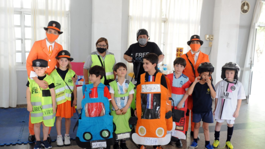Educación vial infantil: el municipio realiza charlas en clubes locales