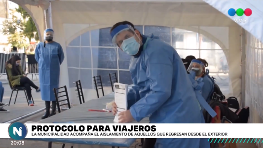 La Municipalidad monitorea a quienes ingresan a la ciudad desde el exterior