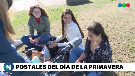 La ciudad festejó la primavera al aire libre y en espacios públicos