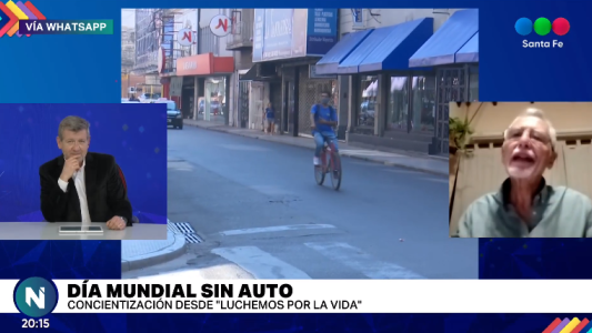 Día Mundial sin autos: "caminar y andar en bici mejoran la salud y alargan la vida"