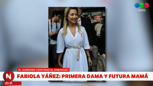 El Gobierno confirmó que Fabiola Yáñez está embarazada