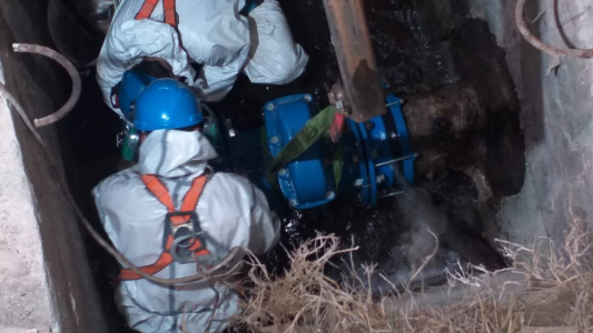 Finalizaron los trabajos de ASSA en las tomas de captación de agua de río