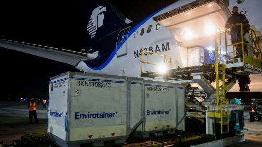 Llegaron 1.673.000 vacunas de AstraZeneca al país