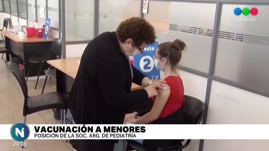 Coronavirus: para la Sociedad Argentina de Pediatría sería práctico vacunar en las escuelas