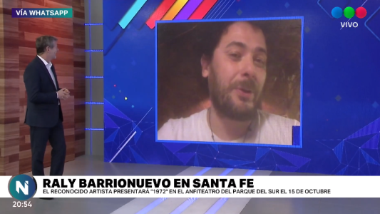 Raly Barrionuevo presenta en Santa Fe 1972: un disco "muy puro, ancestralmente folklórico"