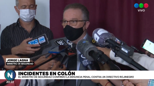 Lagna sobre los incidentes en Colón: hinchas impidieron "que los violentos se apoderarán del espectáculo"