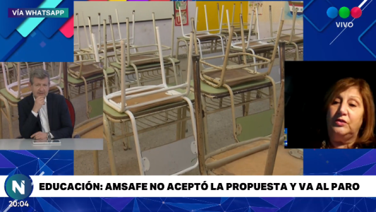 Cantero sobre AMSAFE: "lo que más sorprende, además de rechazar la oferta salarial, es que haya paro"