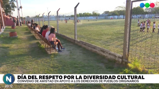 Firmaron un convenio entre dos clubes en apoyo de los derechos de los pueblos originarios