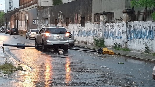 Atención: semáforo caído en Saavedra y Salta