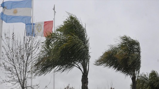 Rige un alerta meteorológico por fuertes vientos este jueves