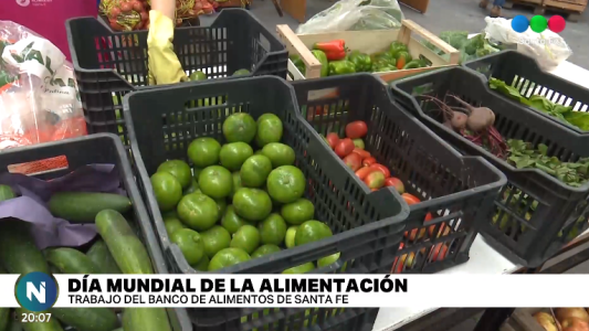 El Banco de Alimentos de Santa Fe alimenta a más de 12mil personas